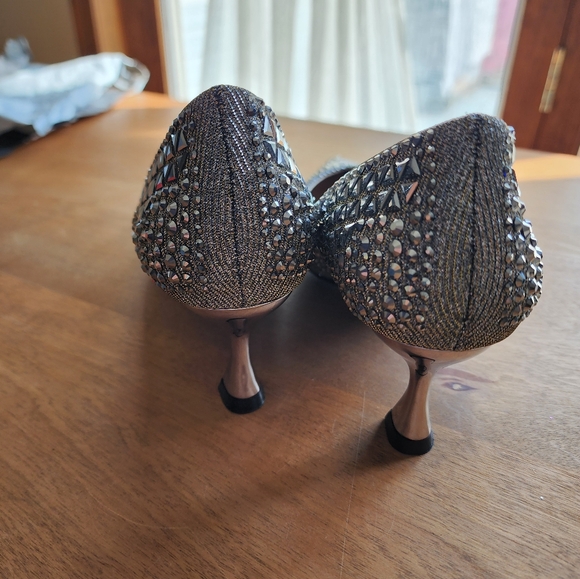 Dress shoes bought for Halloween Flapper Dress but never worn - Picture 4 of 6